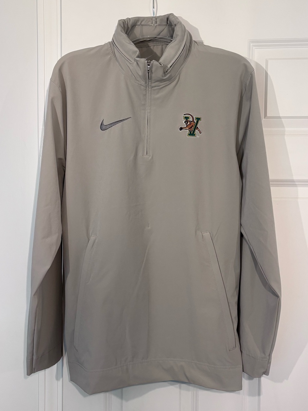 Nike University of Vermont (UVM) Quarter-Zip Performance Jacket - Adult S